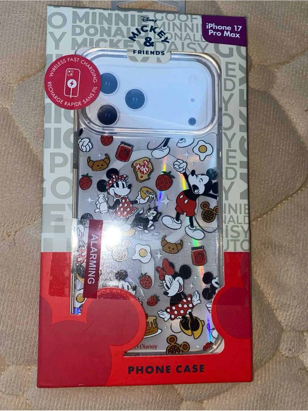 DISNEY Minnie & Mickey Mouse iPhone 17 PRO MAX Phone Case NEW